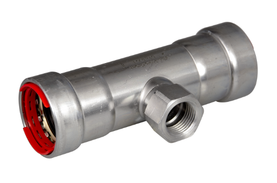 Picture of Pegler PowerPress Branch Female Tee 11/2xRp1/2