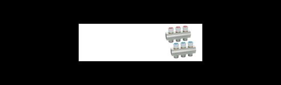 Picture of Emmeti Type 1 TopSan Plumbing 4 Way Manifold 1"
